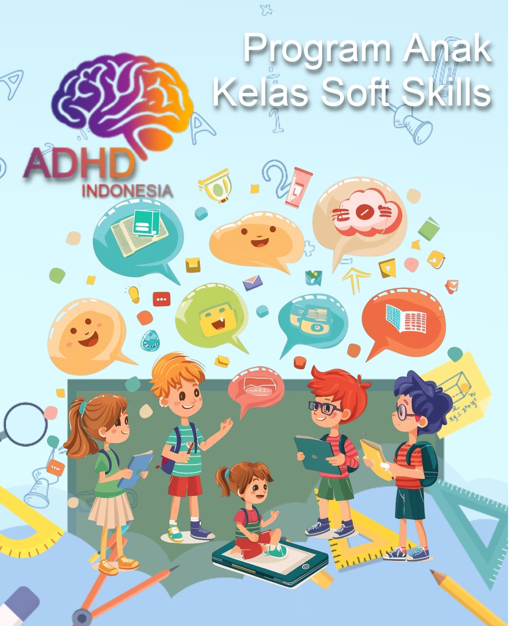 Program ADHD Indonesia Kabupaten Maros Kelas Soft Skills Anak ADHD